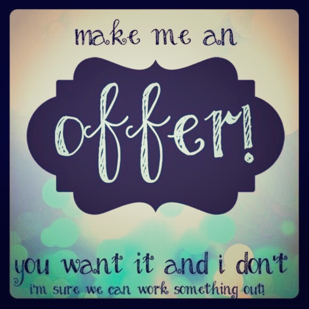 Accepting all reasonable offers!!!